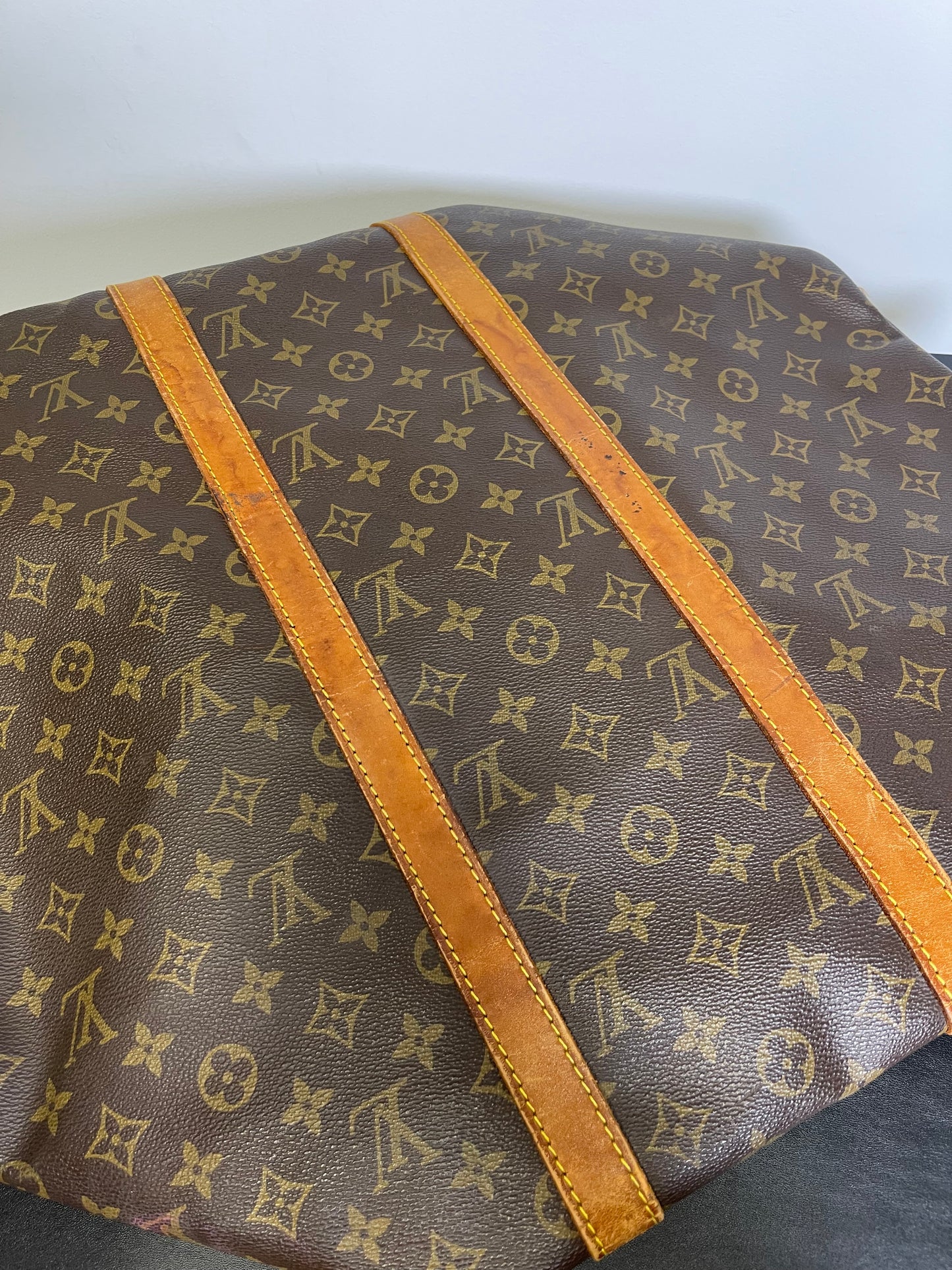 VINTAGE KEEPALL 50 BANDO WITH STRAP