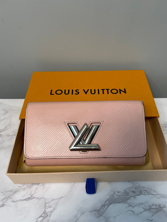 LOUIS VUITTON EPI PINK TWIST WALLET