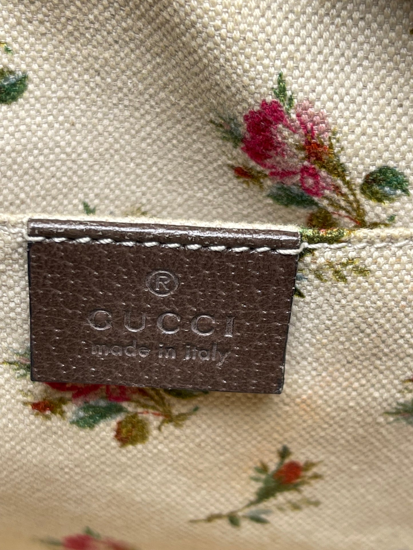 GUCC CANVAS CROSSBODY