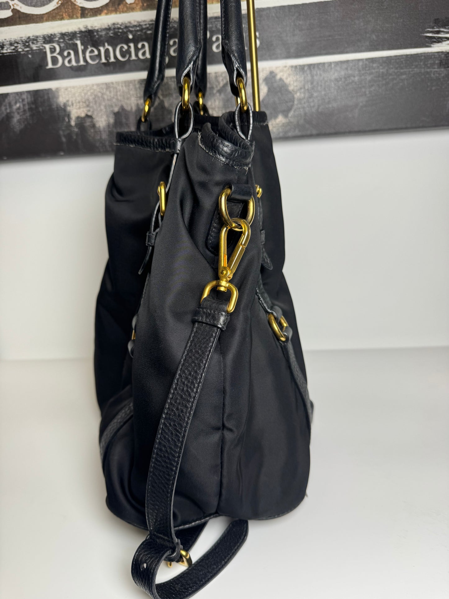 PRADA NYLON TOTE + GIFT