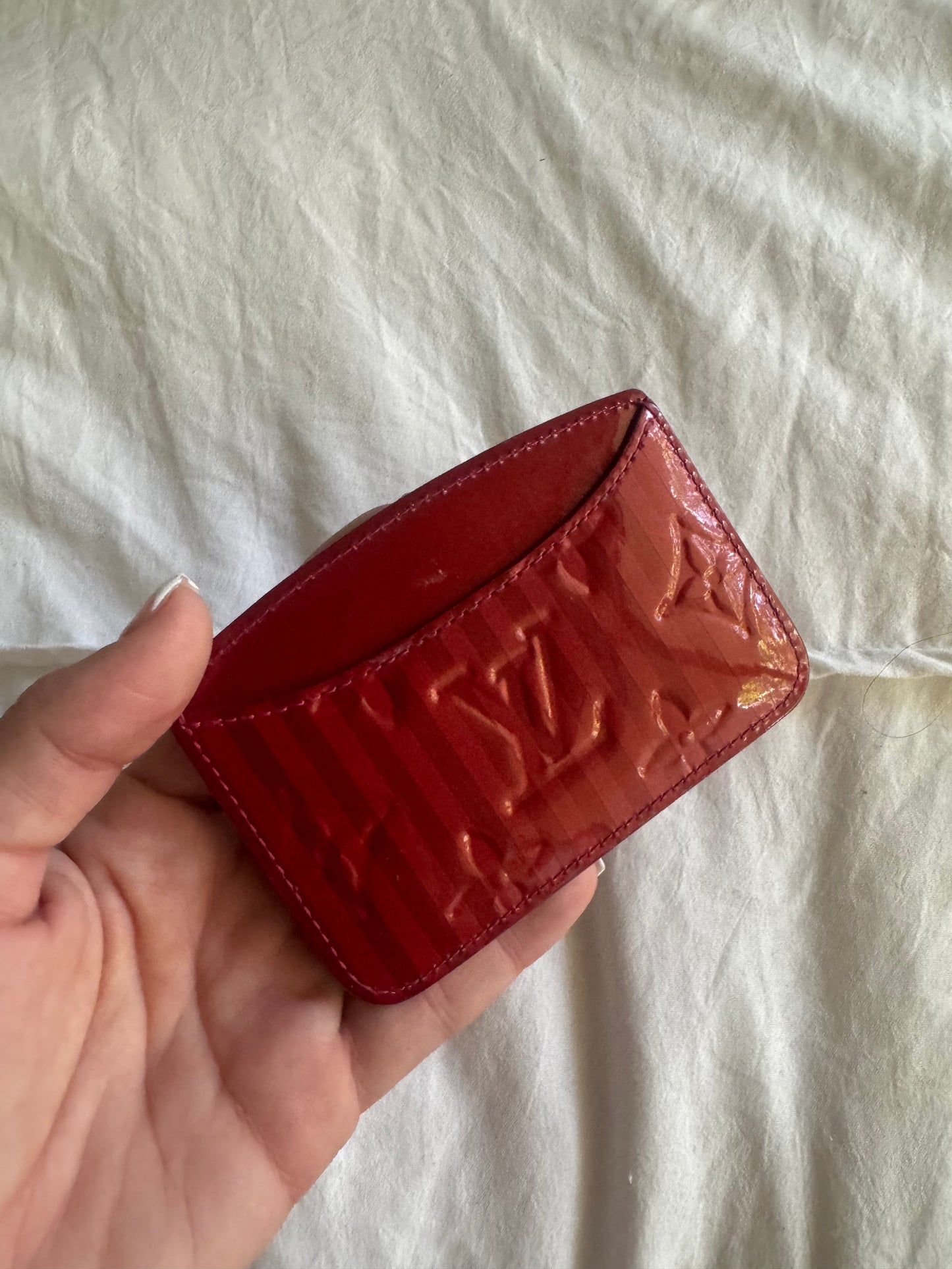LOUIS VUITTON VERNIS CARD HOLDER