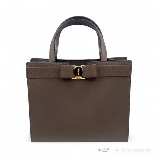 FERRAGAMO VARA BOW TOTE