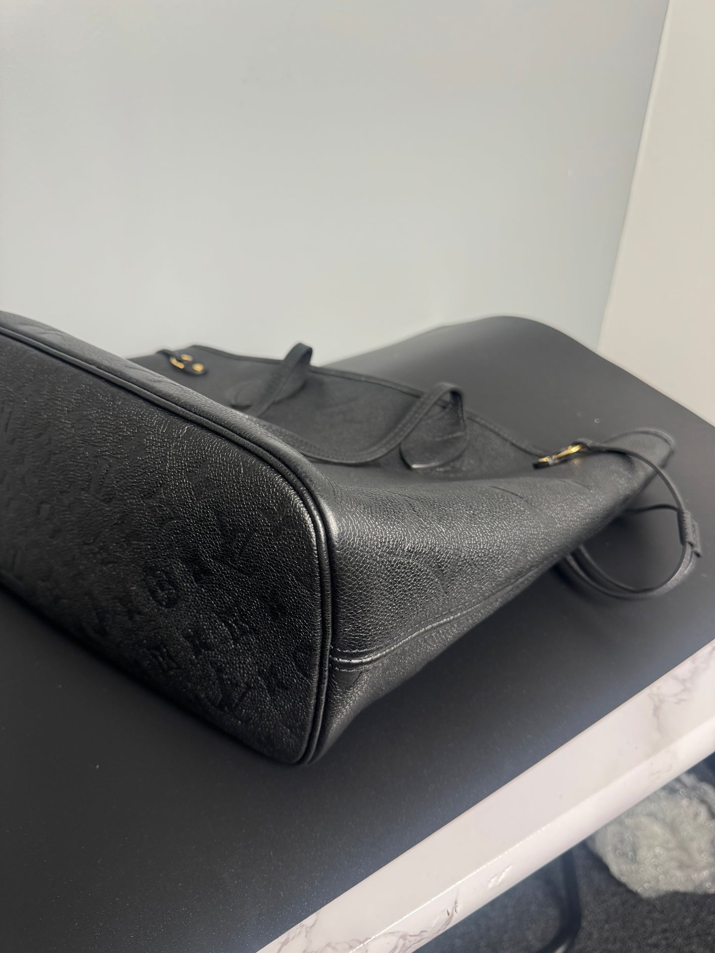 NEVERFULL EMPREINTE BLACK MM SHOULDER BAG LOUIS VUITTON