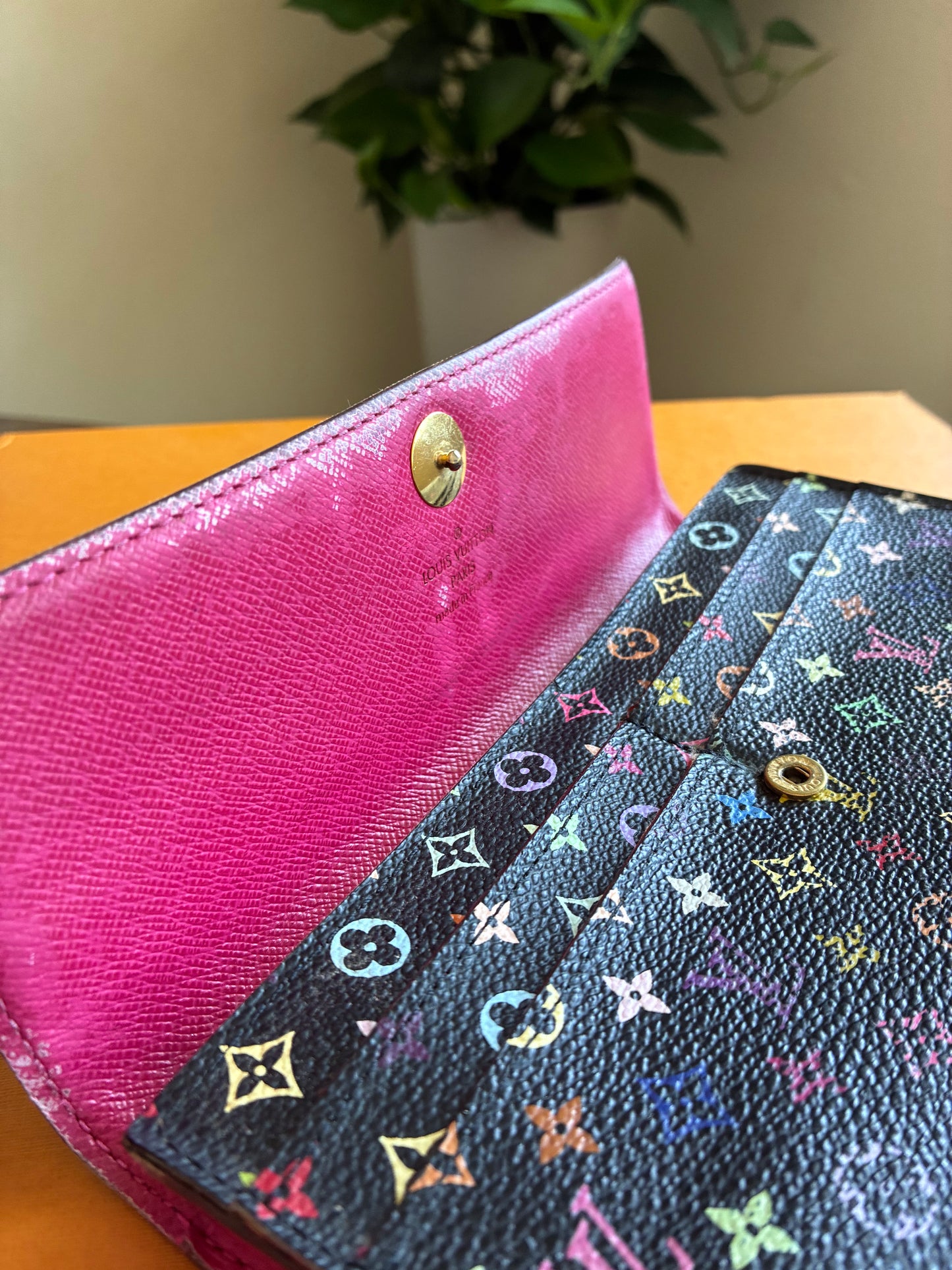 LOUIS VUITTON MULTICOLOR LONG WALLET