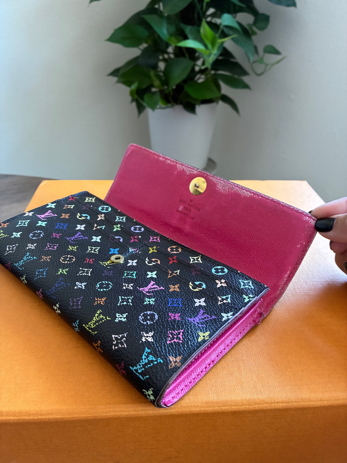 LOUIS VUITTON MULTICOLOR LONG WALLET
