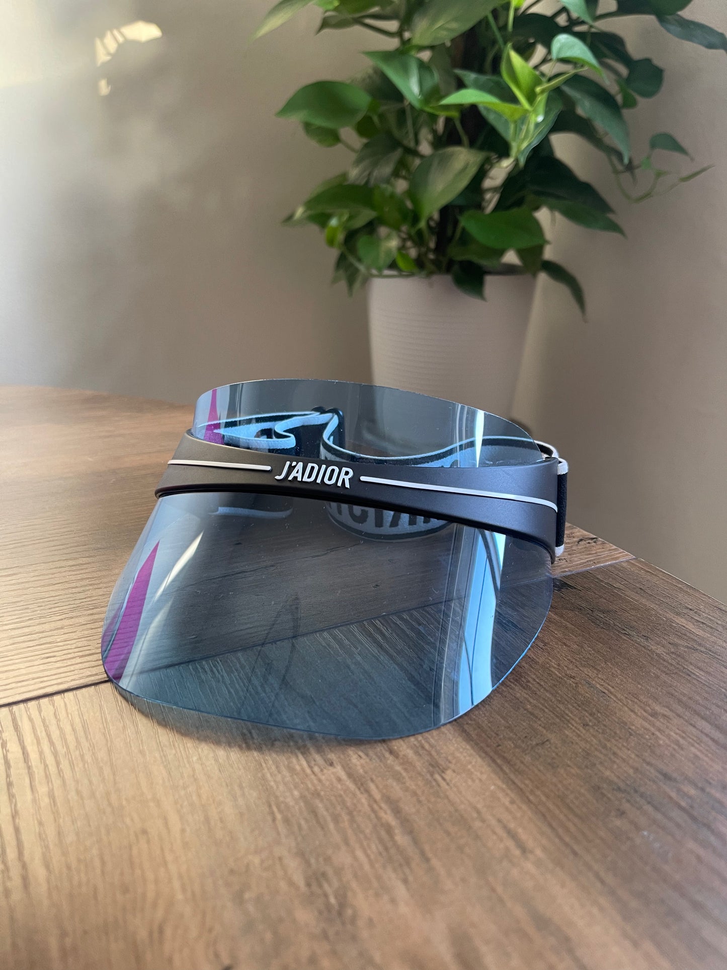 CHRISTIAN DIOR BLUE VISOR