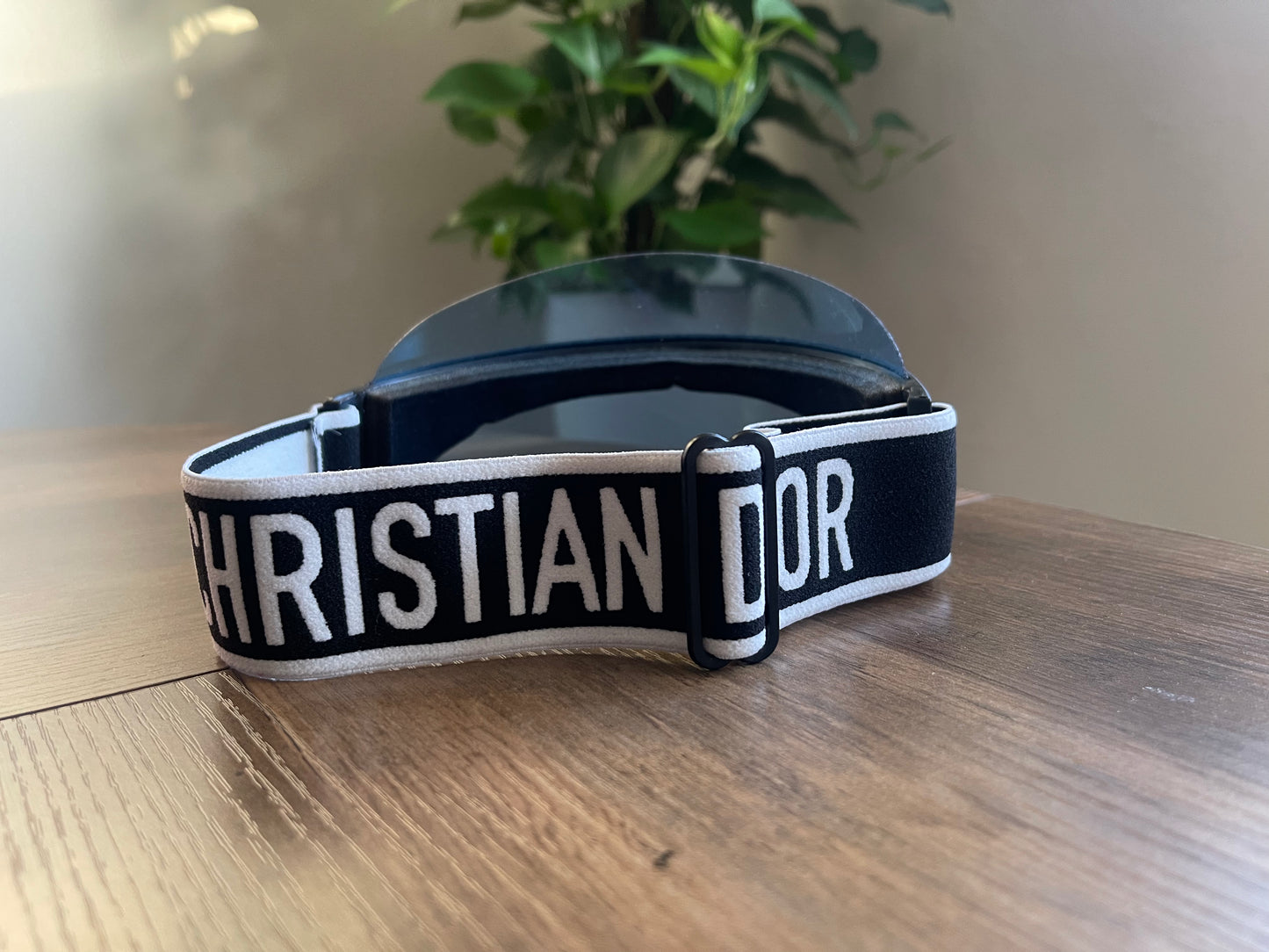 CHRISTIAN DIOR BLUE VISOR