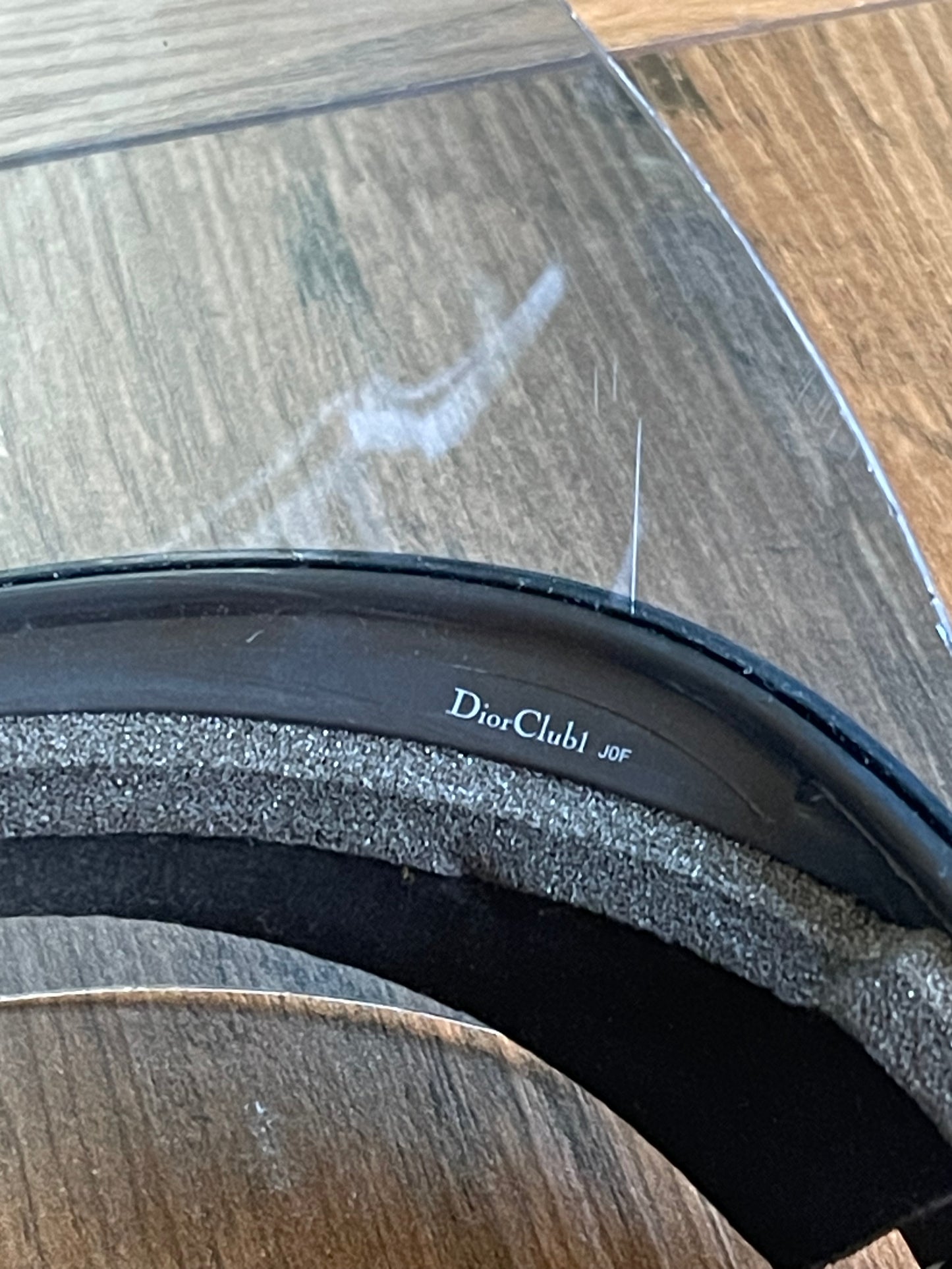 CHRISTIAN DIOR BLUE VISOR