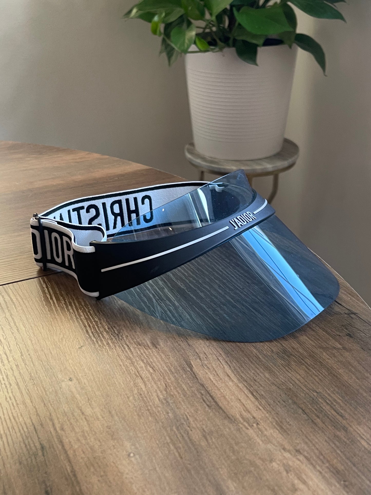 CHRISTIAN DIOR BLUE VISOR
