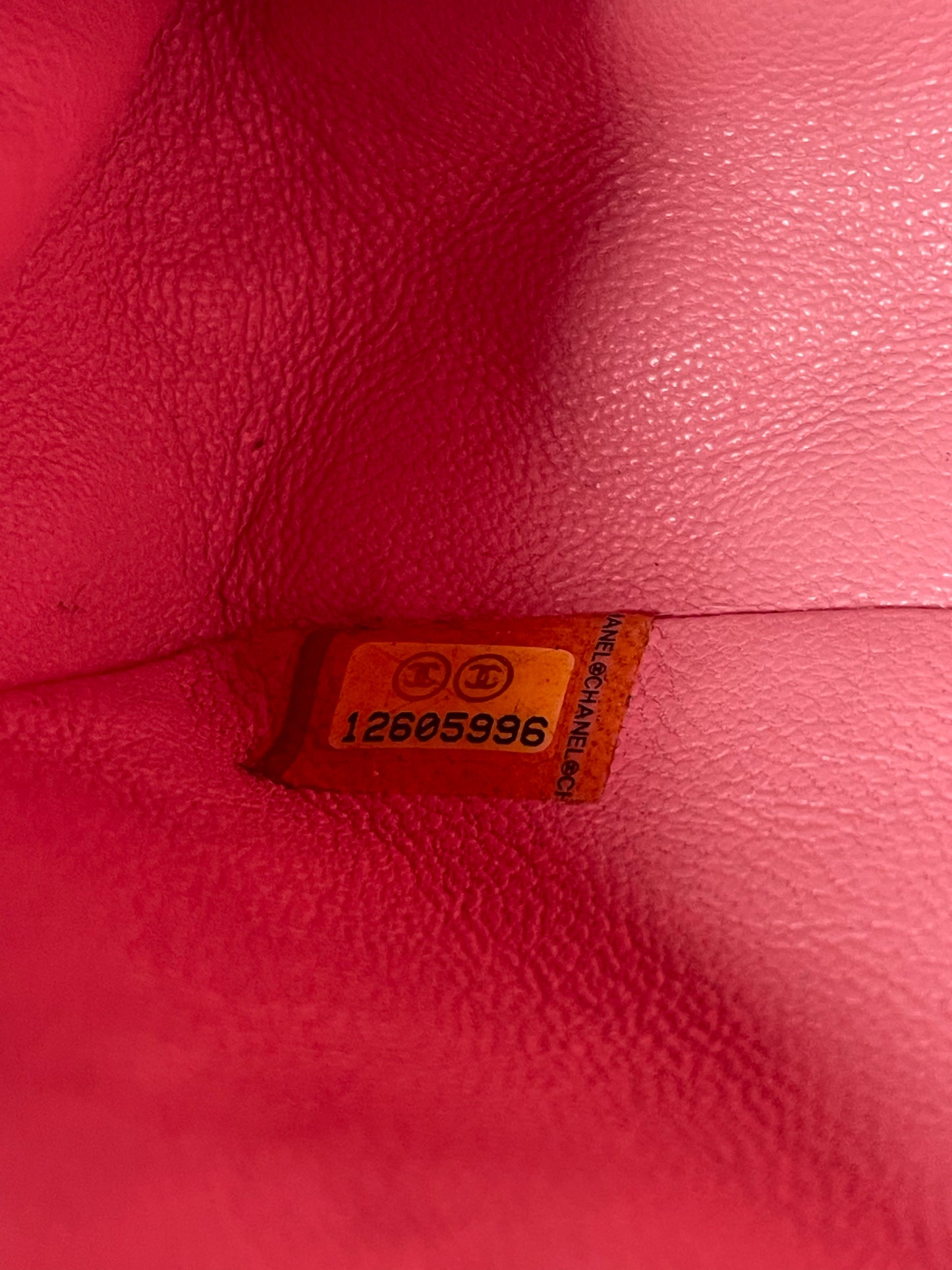 CHANEL PINK QUILTED LAMBSKIN MEDIUM DOUBLE FLAP