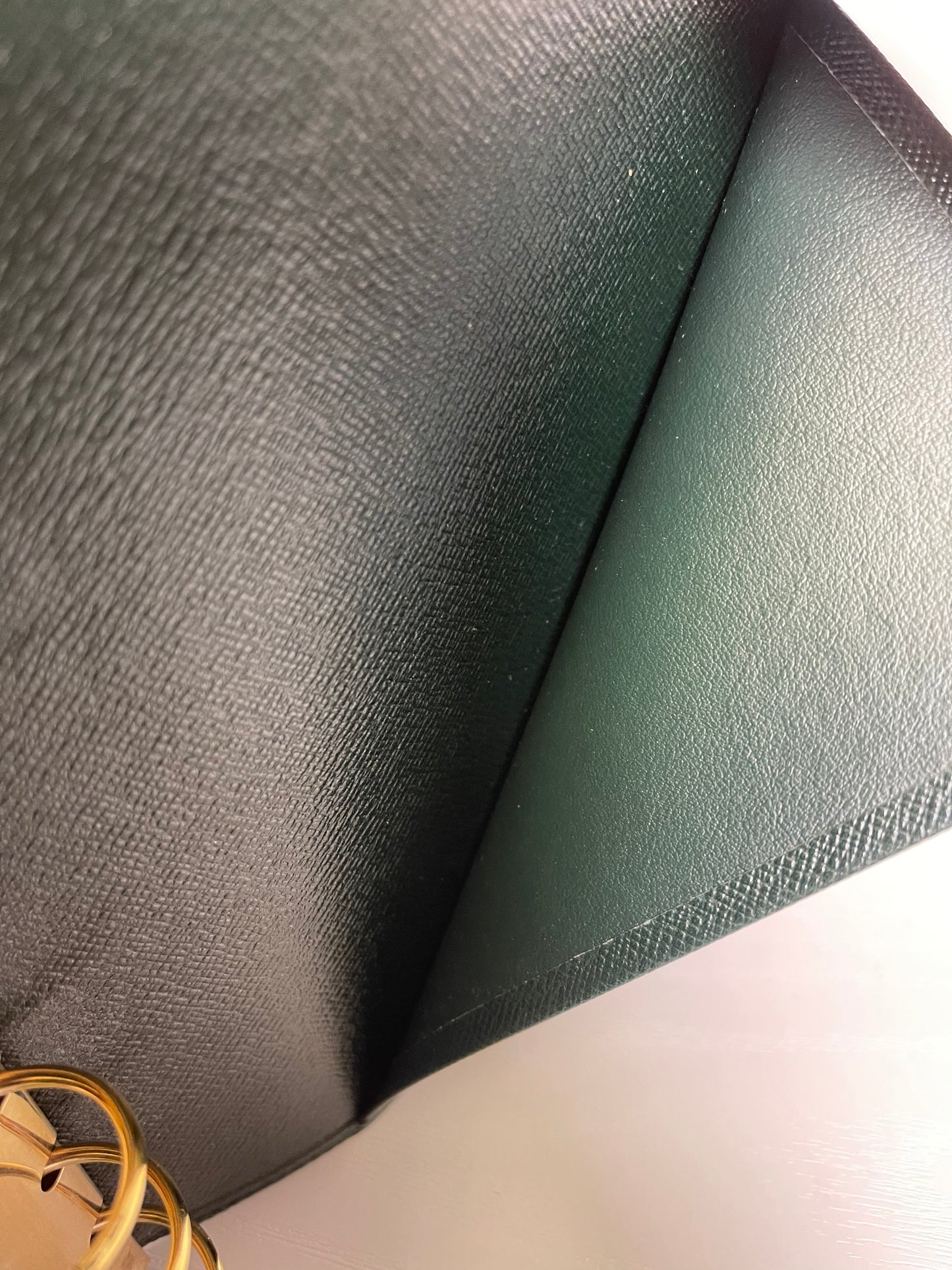 LOUIS VUITTON TAIGA AGENDA MM PLANNER