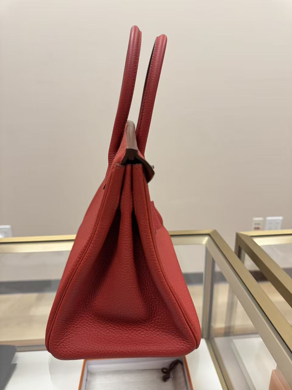 Hermes Birkin 30 Rouge Pivoine
